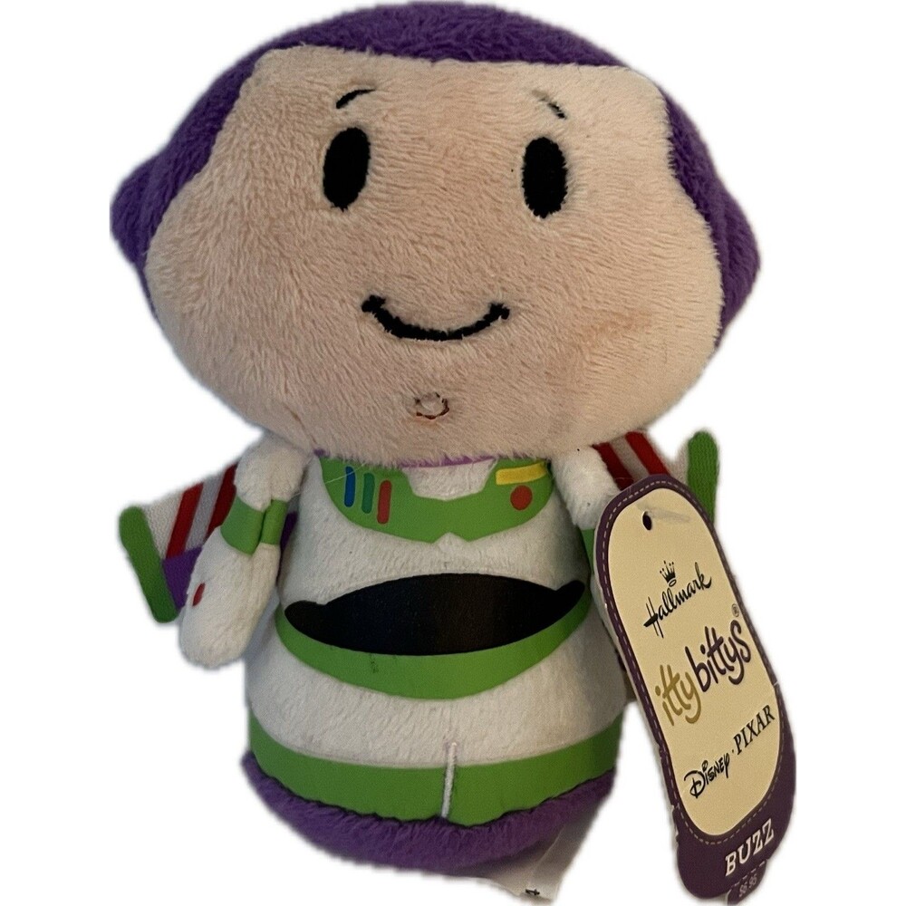 Hallmark Itty Bittys Toy Story BUZZ LIGHTYEAR Plush Stuffed 4" Toy